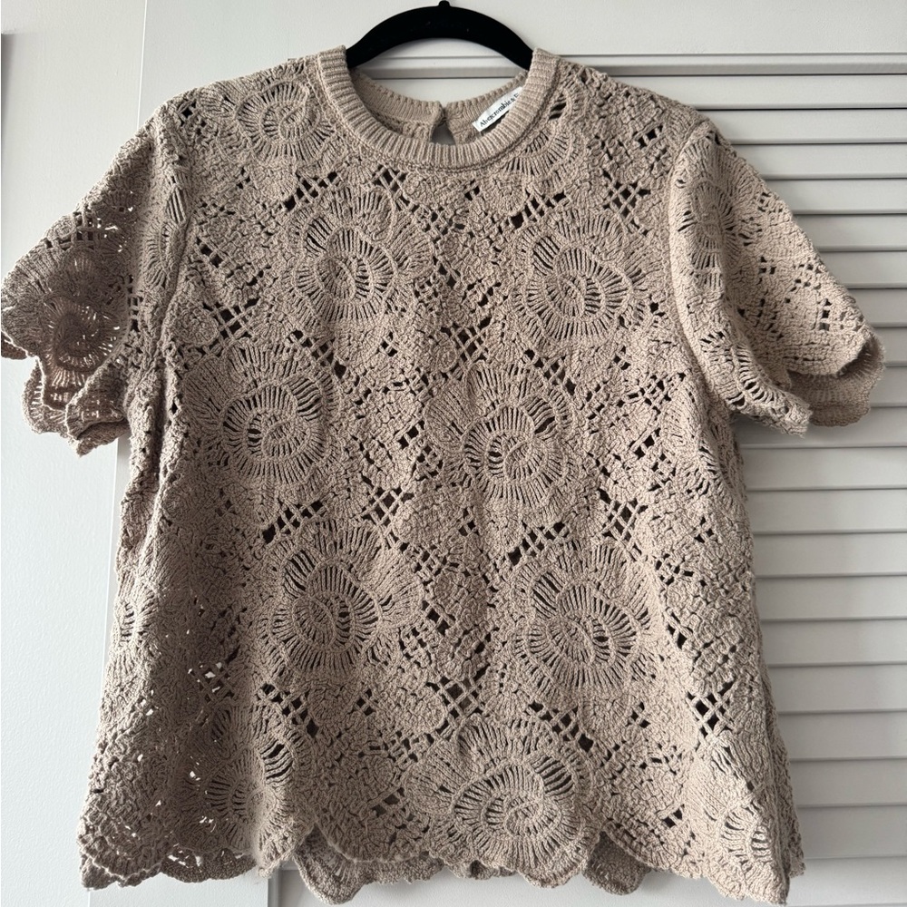 Abercrombie & Fitch Crochet Top